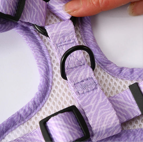 3-in-1 Adjustable Dog Harness and Leed Set with Padded Chest Vest