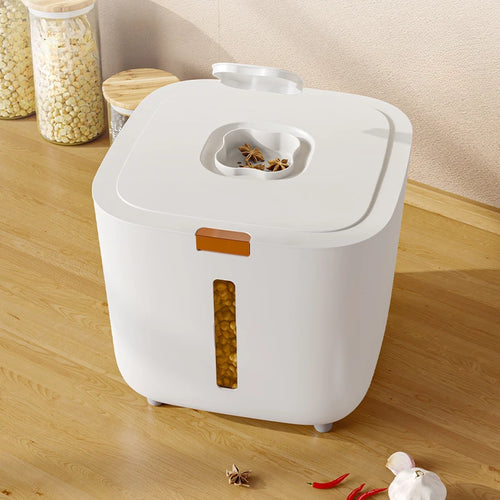 Large Pet Food Storage Bucket – Moisture-Proof Sealed Container