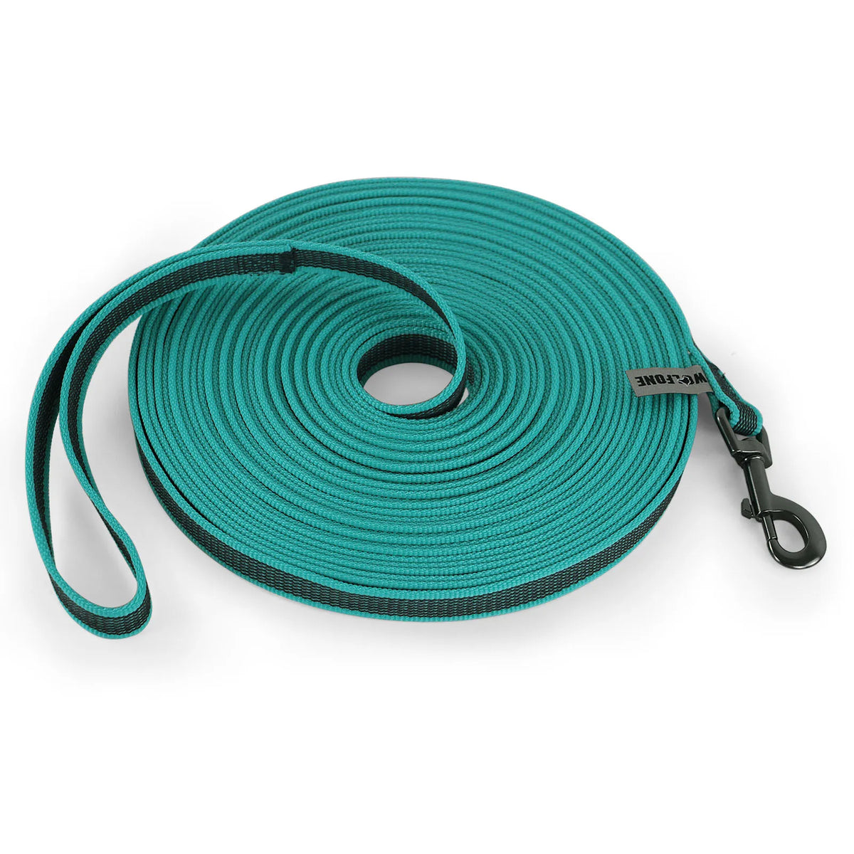 extra-long fiber dog training leash for small and large dog breeds