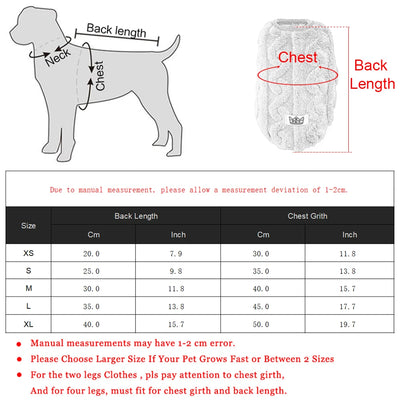 Warm Fleece Sweater for Cats & Small Dogs - Cozy Winter Sweatshirt