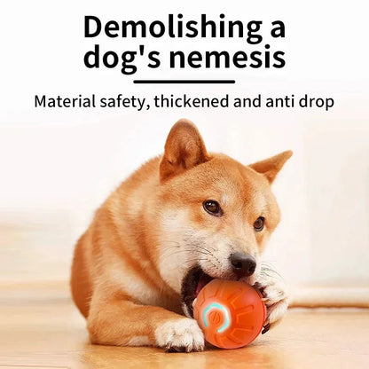 Smart Bouncing Ball Interactive Electronic Pet Toy for Dogs & Cats