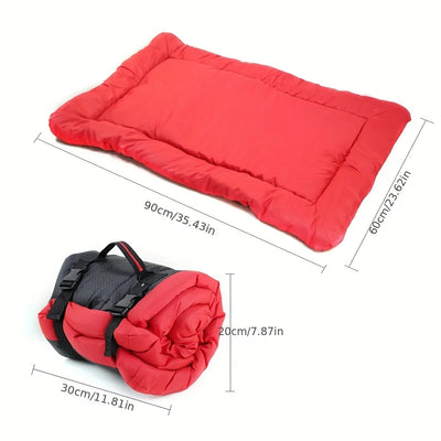 Waterproof Anti-Slip Pet Bed Cushion - Washable Outdoor Dog Mattress