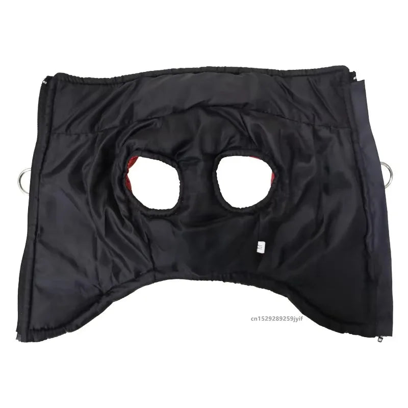 waterproof padded dog jacket – warm zipper vest for all sizes
