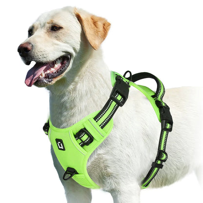 Adjustable No-Pull Dog Vest Harness with Padded, Easy Control Handle