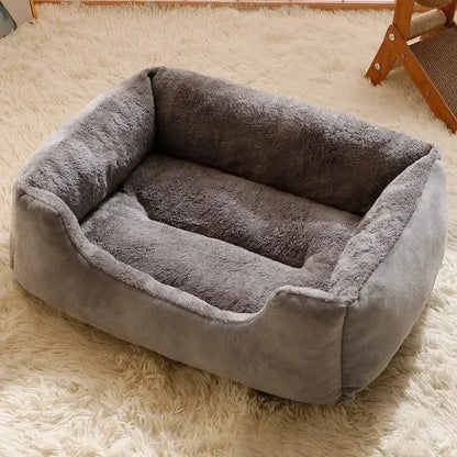 Plush Pet Bed for Cats & Small Dogs – Soft Breathable Cushion