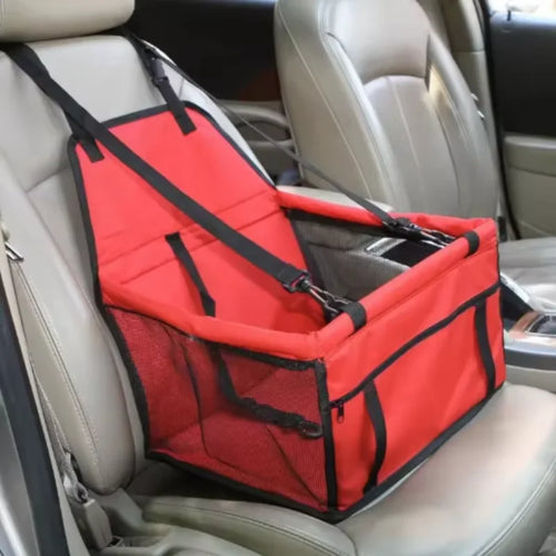 Foldable Hammock Car Seat Cover for Safe Pet Travel, All Dog Breeds