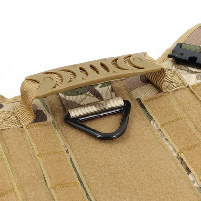 Tactical Dog Harness with MOLLE System – Heavy-Duty Large Dog Vest