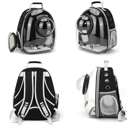 Transparent Bubble Pet Carrier Backpack for Cats & Small Dogs