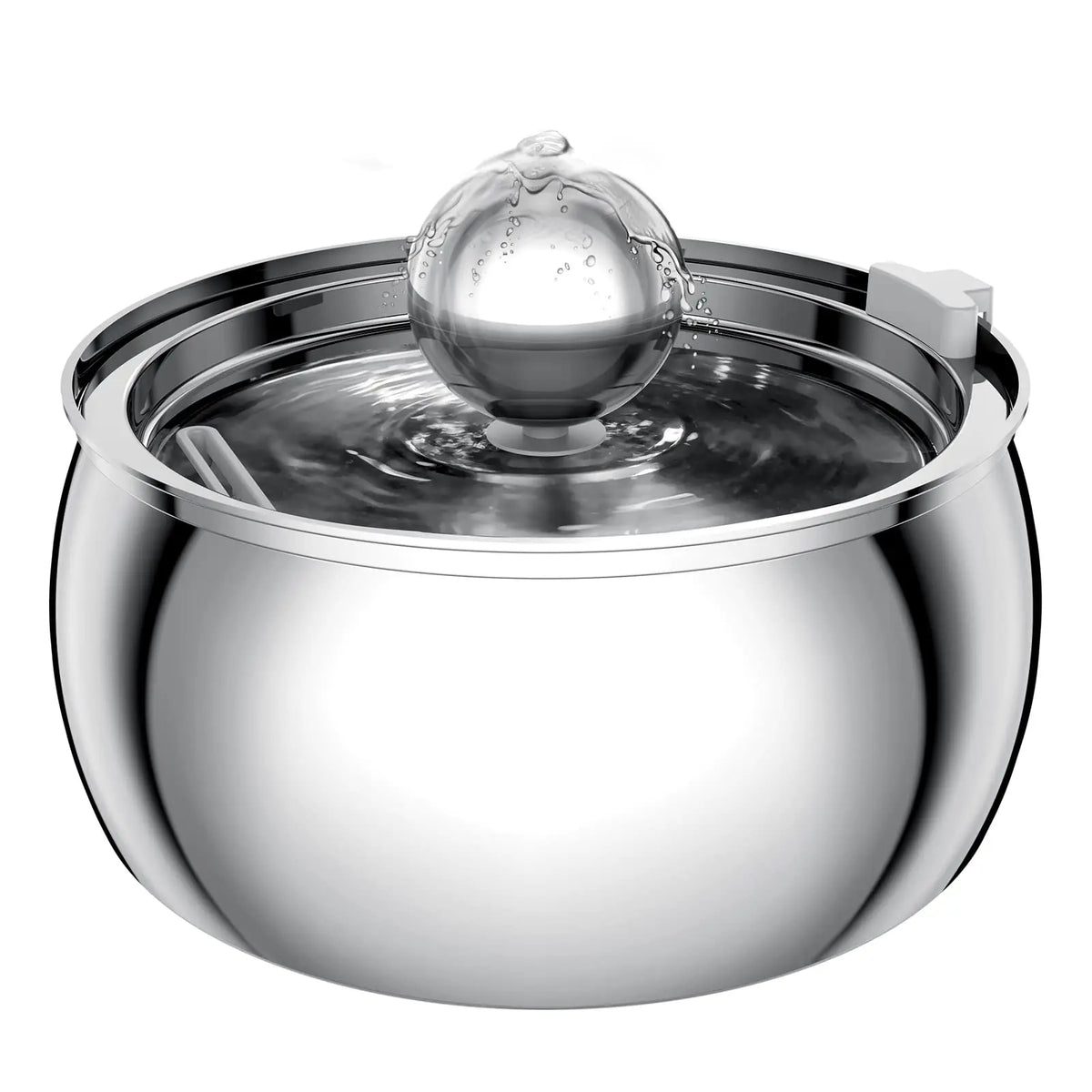 4l stainless steel automatic pet water fountain quiet filter for cats