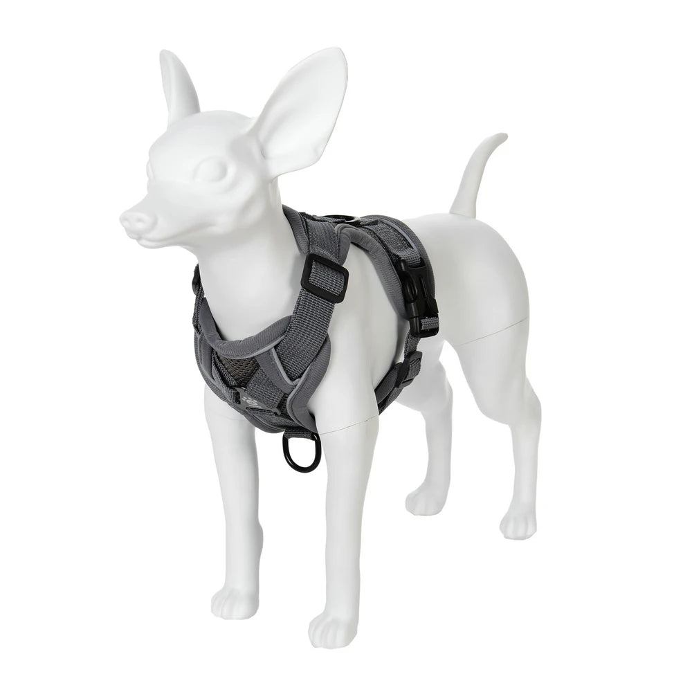 breathable puppy harness leash set with reflective chest strap vest