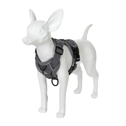 Breathable Puppy Harness Leash Set with Reflective Chest Strap Vest