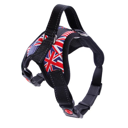 Strong No-Pull Dog Vest Harness with Padded and Reflective Design