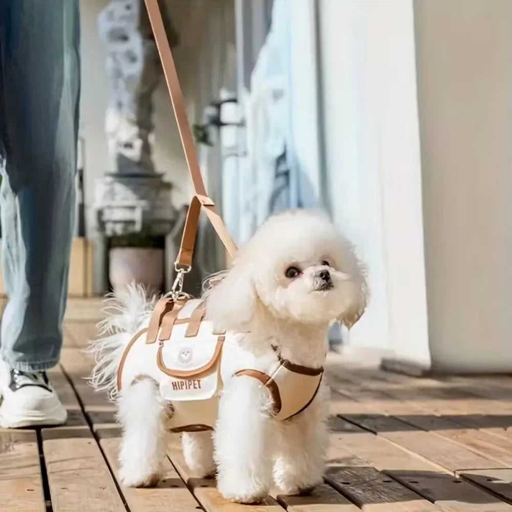 breathable pet sling backpack – 2-in-1 carrier for small dogs & cats