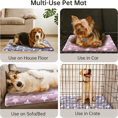 Thickened Dog Bed Mat Warm Machine Washable Blanket for Puppies and Cats