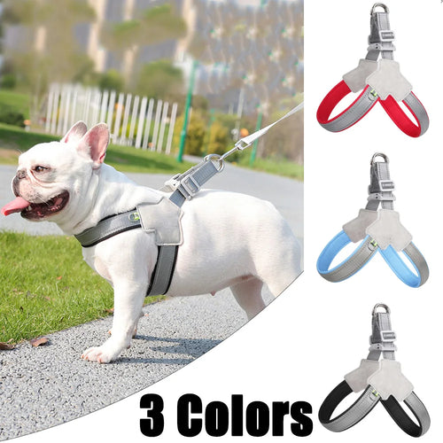 Adjustable Reflective Dog Harness for Hiking, Walking, and Travel