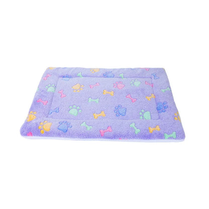 Thickened Dog Bed Mat Warm Machine Washable Blanket for Puppies and Cats