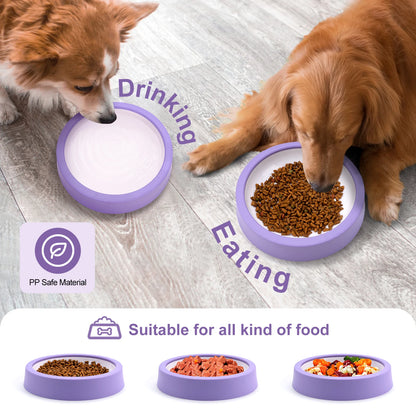 Maze Design Slow Feeder Dog Bowl – Anti-Gulping Feeding Dish