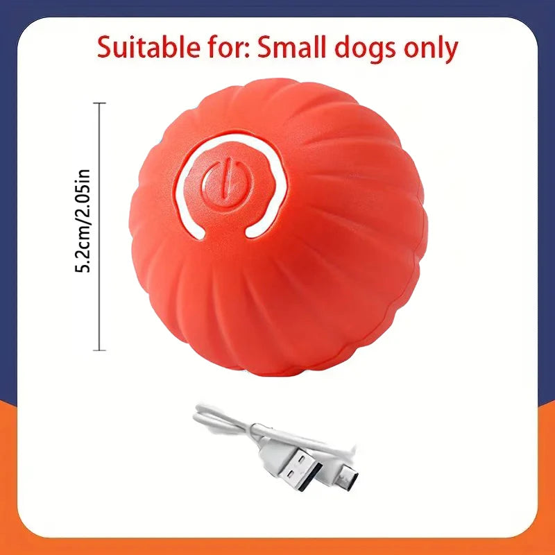 smart bouncing ball interactive electronic pet toy for dogs & cats