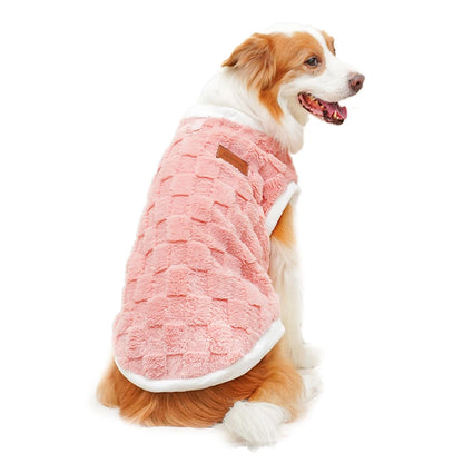 Flannel Dog Sweater – Warm Winter Pullover for Small to Large Dogs