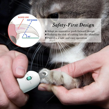 Adjustable Pet Nail Trimmer - Professional Clippers for Dogs & Cats