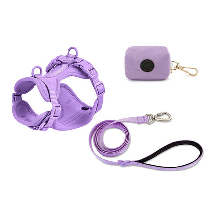 Breathable Dog Harness and Leed Set, Adjustable Vest for Daily Walks