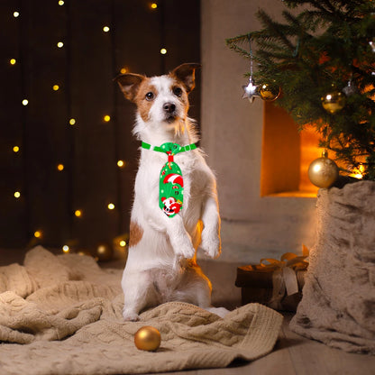 10 Pack Adjustable Christmas Dog Bow Ties and Neckties for Cats & Puppies