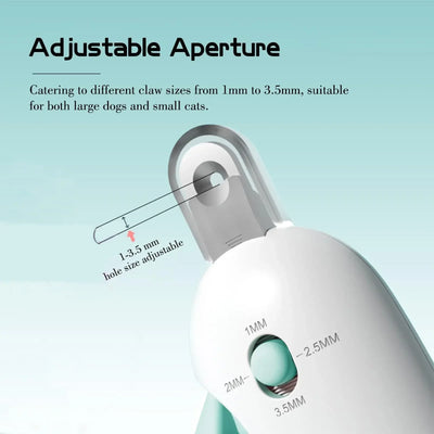 Adjustable Pet Nail Trimmer - Professional Clippers for Dogs & Cats