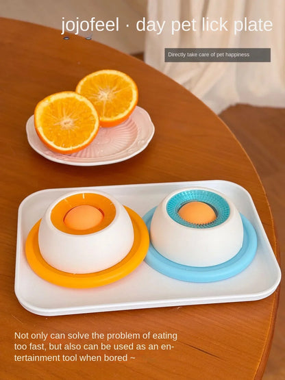 Silicone Lick Toy Slow Feeder – Interactive Enrichment Dispenser