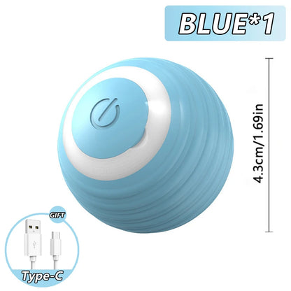 Speedy Tail 2.0 Interactive Cat Ball Toy with Dual-Speed Modes