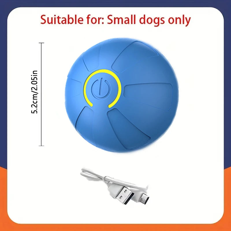 smart bouncing ball interactive electronic pet toy for dogs & cats