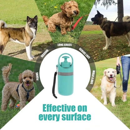 Portable No-Touch Pooper Scooper – Dog Waste Grabber with Bags