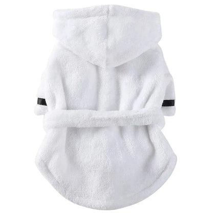 Soft Dog Bathrobe & Pajamas, Quick-Dry Bath Towel Robe for Pets