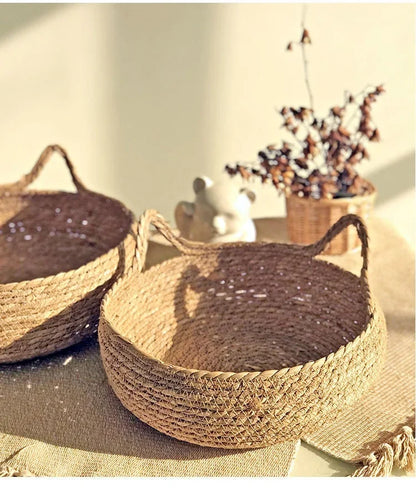 Four Seasons Woven Cat Bed – Breathable Rattan Cat Nest