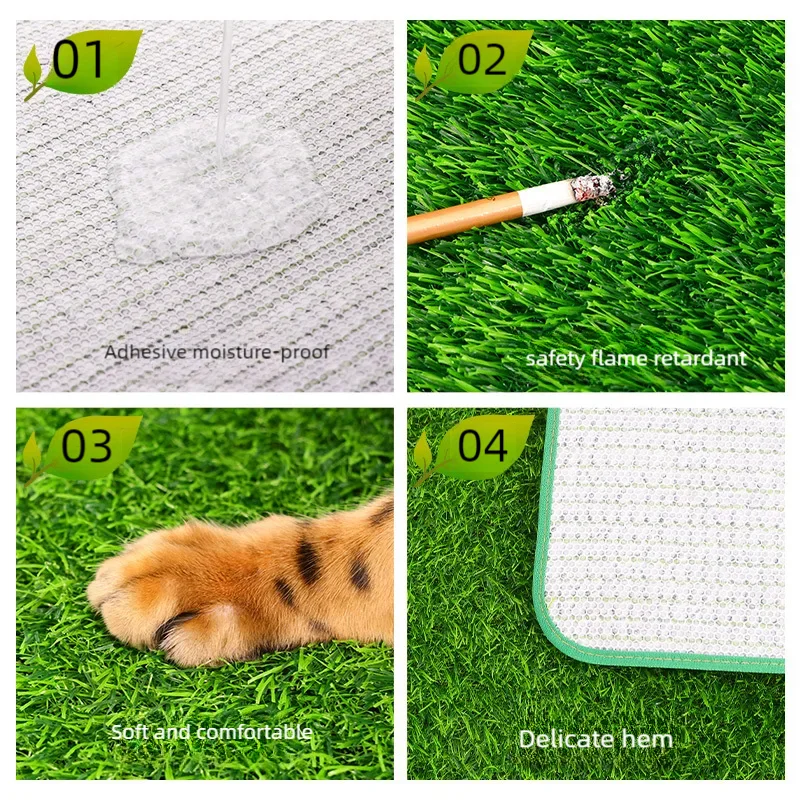 reusable artificial grass dog toilet mat for balcony and garden use