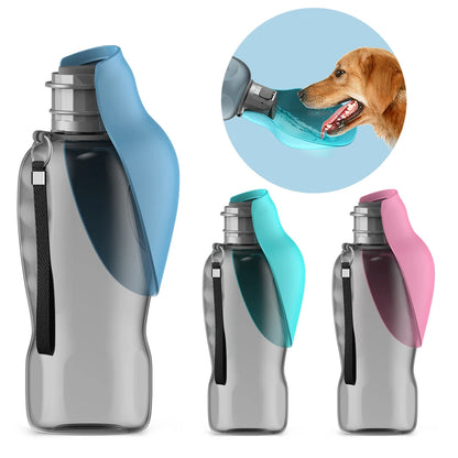 Holapet 800ml Portable Dog Water Bottle – Travel Drinking Bowl