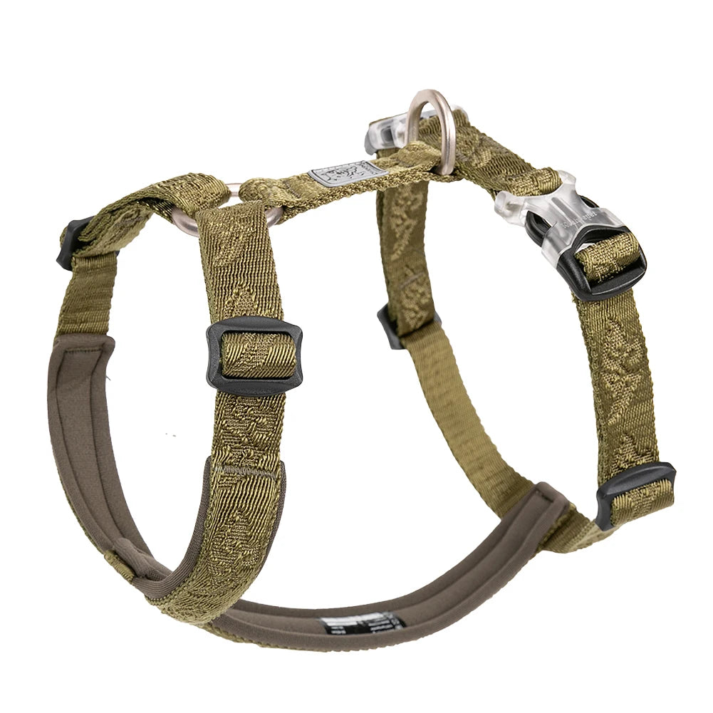 padded nylon pet harness vest for outdoor walking, running, climbing
