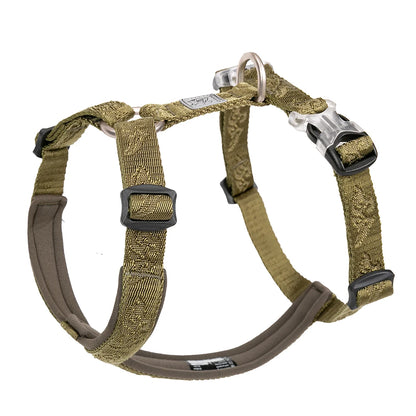 Padded Nylon Pet Harness Vest for Outdoor Walking, Running, Climbing
