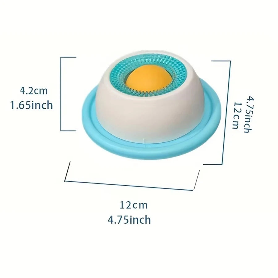 silicone lick toy slow feeder – interactive enrichment dispenser