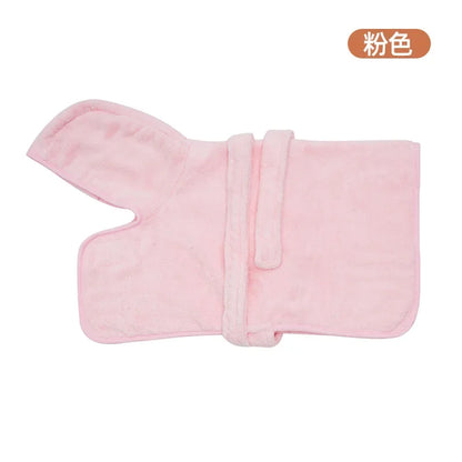 Dog Bathrobe, Absorbent Quick-Drying Wearable Towel for Dogs and Cats
