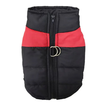 Waterproof Padded Dog Jacket – Warm Zipper Vest for All Sizes