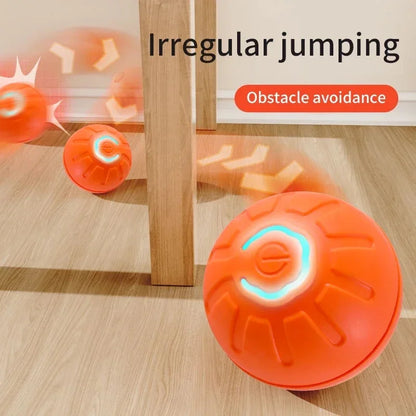 Smart Bouncing Ball Interactive Electronic Pet Toy for Dogs & Cats