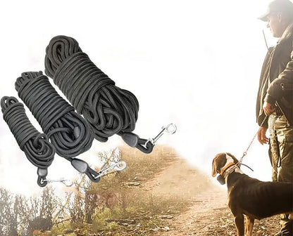 5m ~ 15m Heavy Duty Nylon Long Line Training Leash for Medium & Large Dogs