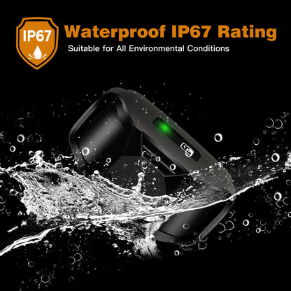 3300Ft Waterproof Remote Dog Training Collar with Vibration and Sound Modes