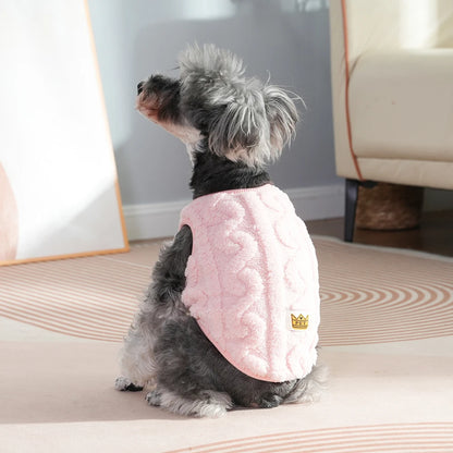 Warm Fleece Sweater for Cats & Small Dogs - Cozy Winter Sweatshirt