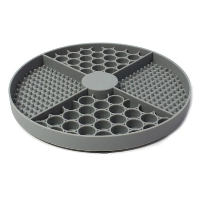 Silicone Licking Mat with Suction Cups – Slow Feeder Pad for Pets
