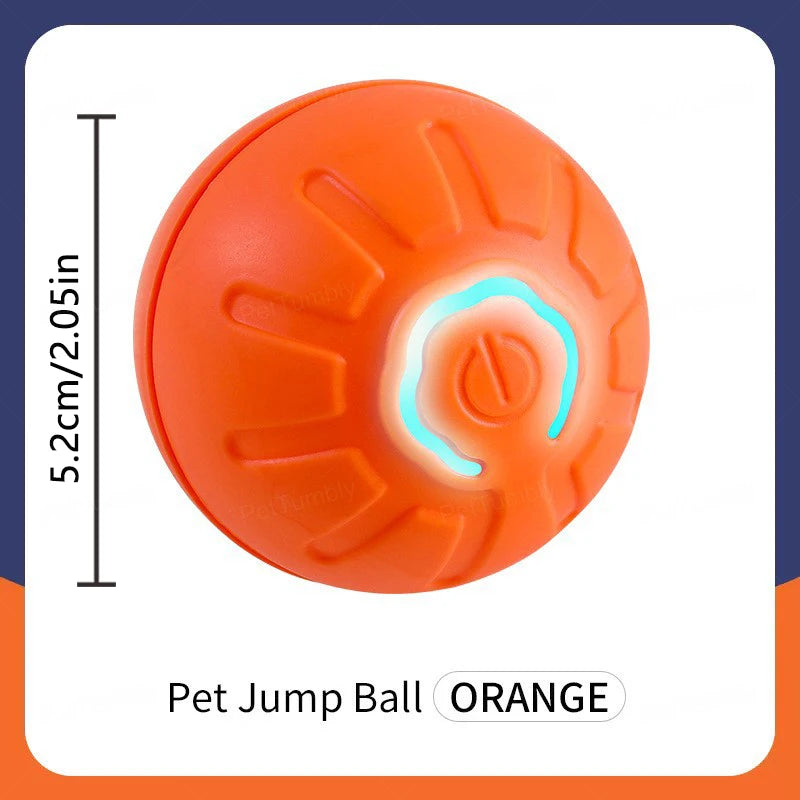 smart bouncing ball interactive electronic pet toy for dogs & cats