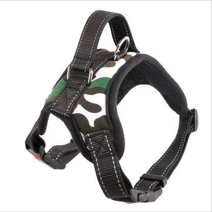 Strong No-Pull Dog Vest Harness with Padded and Reflective Design