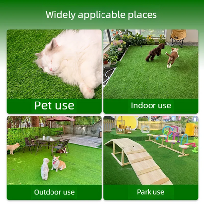 Reusable Artificial Grass Dog Toilet Mat for Balcony and Garden Use