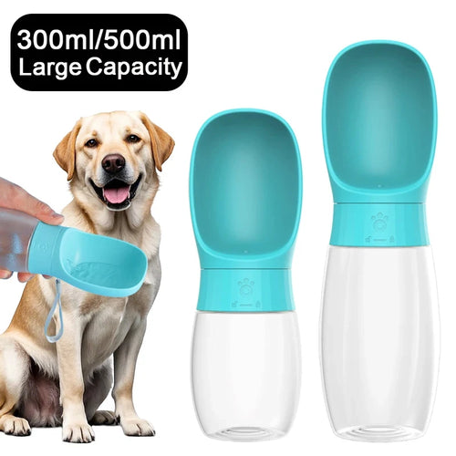 Portable Leak-Proof Pet Water Bottle – Travel Drinking Cup Dispenser