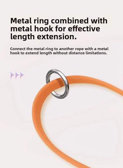 Silicone Grooming Hanging Rope – Non-Stretch Pet Bathing Restraint